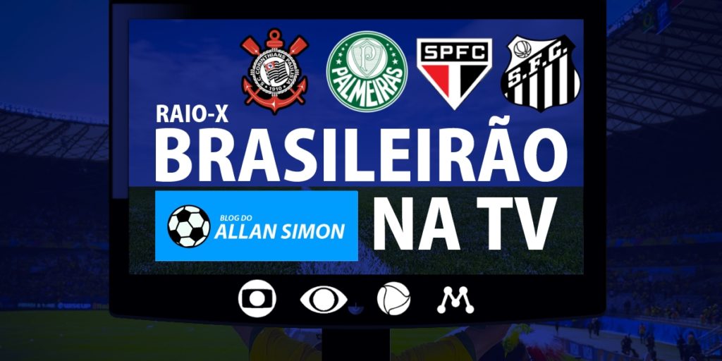 Levantamento contabilizou mais de 1,3 mil jogos do Brasileirão na TV aberta em SP