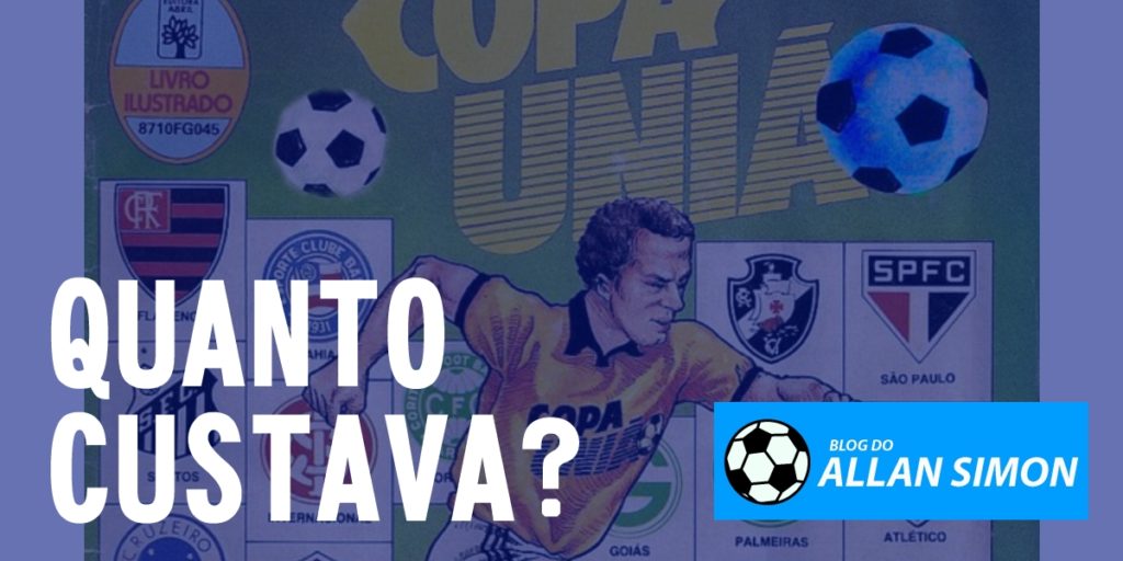 Quanto ganhava em média um jogador em cada time da Copa União 1987?