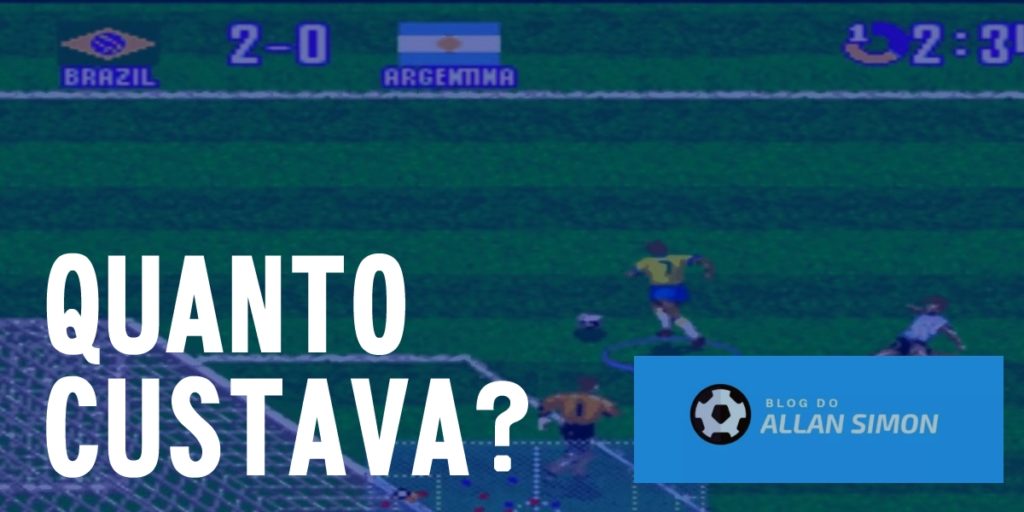 Quanto custava um cartucho original de International Superstar Soccer no SNES?