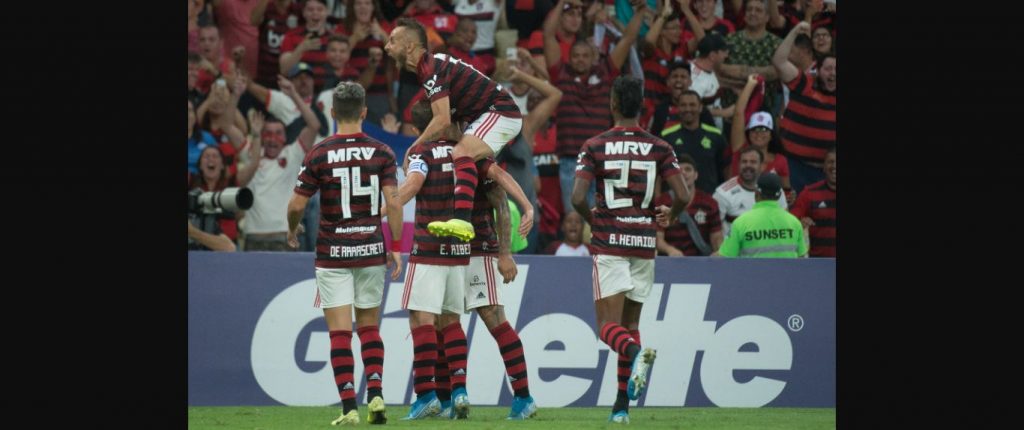 Flamengo foi campeão também em audiência no 1º turno - Foto: Alexandre Vidal & Paula Reis / Flamengo