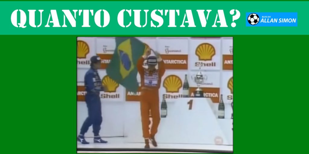 Saiba quanto custava um ingresso para o GP do Brasil de 1991 - Foto: Reprodução/TV Globo