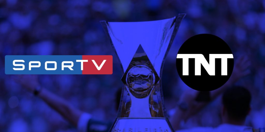 Brasileirão 2019 teve duelo SporTV x TNT na TV paga - Arte sobre foto de Lucas Figueiredo/CBF