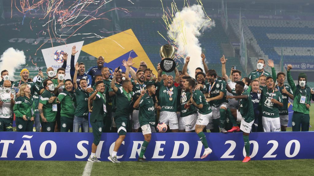 Palmeiras foi campeão paulista e ainda não estreou no Brasileirão 2020 - Foto: César Greco/SE Palmeiras