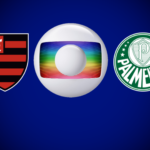 Globo exibe Flamengo x Palmeiras para todo o Brasil, menos CE e RS neste domingo (30) - Arte: Blog do Allan Simon