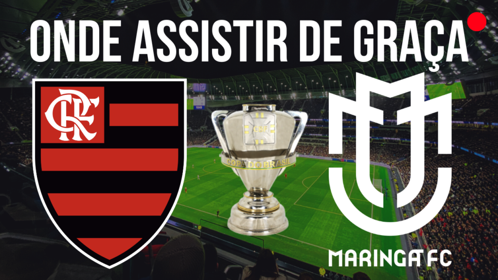 Flamengo x Maringá terá transmissão exclusiva do Amazon Prime Video