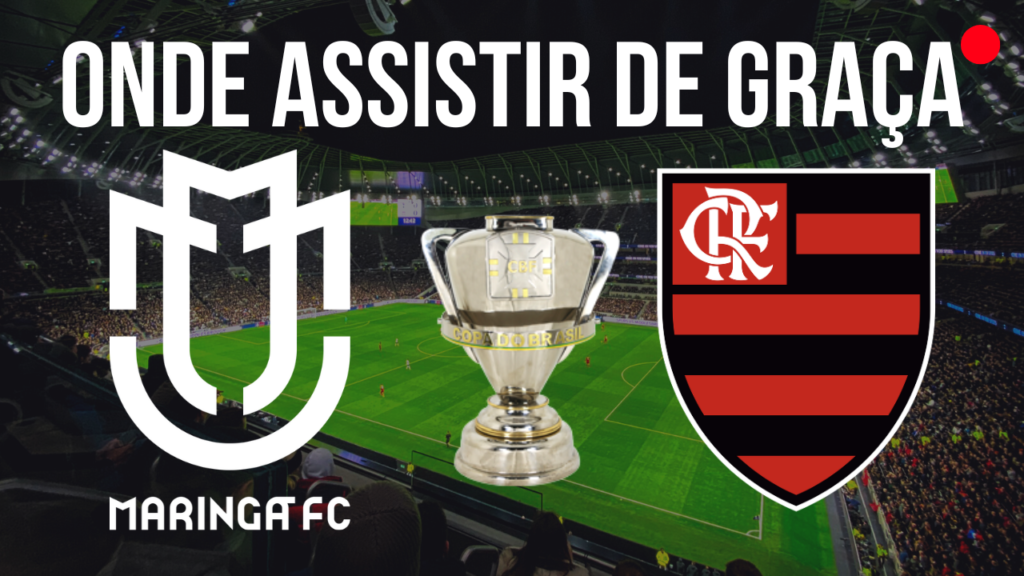 Maringá x Flamengo terá transmissão exclusiva do Amazon Prime Video