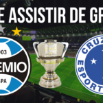 Grêmio x Cruzeiro terá transmissão exclusiva do Amazon Prime Video